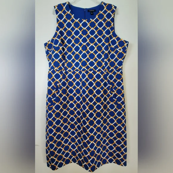 Lands' End | Dresses | Nwot Xl Ponte Knit Sleeveless Midi Dress Lands End Bodycon Blue Lattice | Poshmark Lands' End | Dresses | Nwot Xl Ponte Knit Sleeveless Midi Dress Lands End Bodycon Blue Lattice | Poshmark